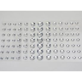   ÓRA JELÖLŐ ÖNTAPADÓS FLITTER EZÜST KÖR, MIX MÉRET 91DB/LAP