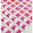 GYÖNGYHÁZAS ÓRA JELÖLŐ ÖNTAPADÓS KOCKÁK 200DB/LAP - FEHÉR