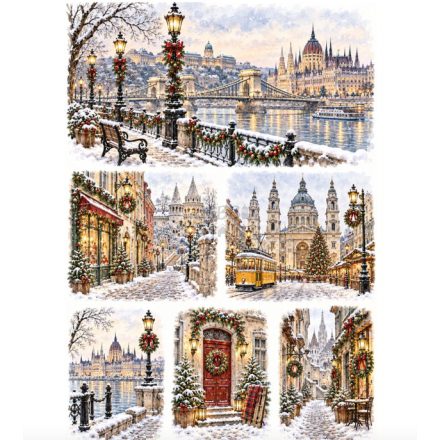 Rizspapír - Budapest karácsonykor