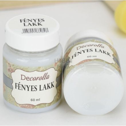 DECOROLLA FÉNYES LAKK 60ML