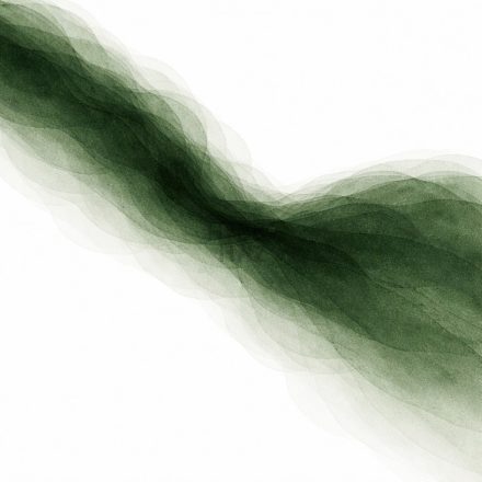 SÖTÉTZÖLD - ÁTTETSZŐ ALKOHOLOS TINTA - ALCOHOL INK