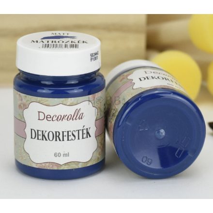 DECOROLLA MATT DEKORFESTÉK 60ML - TÖBB SZÍN