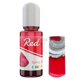 PIROS - ÁTTETSZŐ, FOLYÉKONY GYANTASZÍNEZŐ TINTA