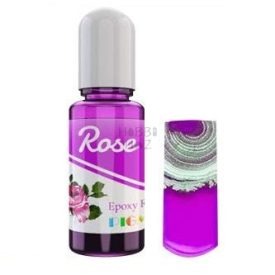 RÓZSA - ÁTTETSZŐ, FOLYÉKONY GYANTASZÍNEZŐ TINTA