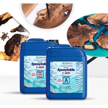EPOXYTABLE 5 EPOXI GYANTA - 30KG - RESINPRO