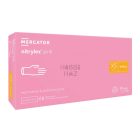 Eldobható nitril védőkesztyűk 100 db - Rózsaszín gumikesztyű