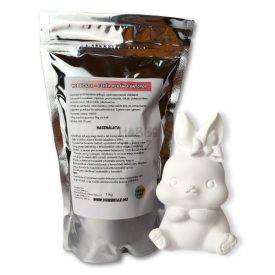 HOBBICERA - FEHÉR KERÁMIA ÖNTŐPOR, KERÁMIAPOR - 1KG