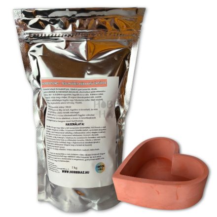 HOBBISTONE 1 KG - TÉGLAVÖRÖS KŐHATÁSÚ ÖNTŐPOR