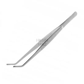 Ívelt fém csipesz 19cm