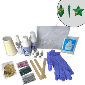   EPOXI GYANTA VEGYES KARÁCSONYFA DÍSZ KÉSZÍTŐ KEZDŐKÉSZLET