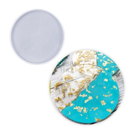KÖR POHÁRALÁTÉT SZILIKON ÖNTŐFORMA 8,8CM