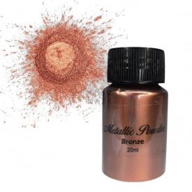 BRONZ METÁL EFFEKT LEBEGŐ MICA PIGMENTPOR - 20ML