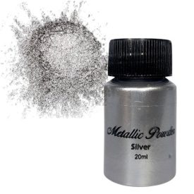 EZÜST METÁL EFFEKT LEBEGŐ MICA PIGMENTPOR - 20ML