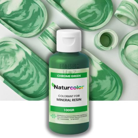 Élénkzöld akrilgyanta színező pigment 100g - RESIN PRO