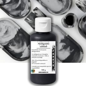 Fekete akrilgyanta, öntőpor színező pigment 100g