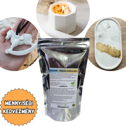 NATURESIN 1 KG - VÍZBÁZISÚ ÁSVÁNYGYANTA, AKRILGYANTA - RESINPRO