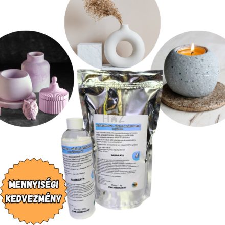 NATURESIN PLUS 1,3 KG - VÍZÁLLÓ ÁSVÁNYGYANTA, AKRILGYANTA - RESINPRO