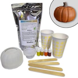   AKRILGYANTA, ÁSVÁNYGYANTA TÖK KASPÓ, GYERTYATÉGELY KÉSZÍTŐ KEZDŐCSOMAG SZETT, KÉSZLET