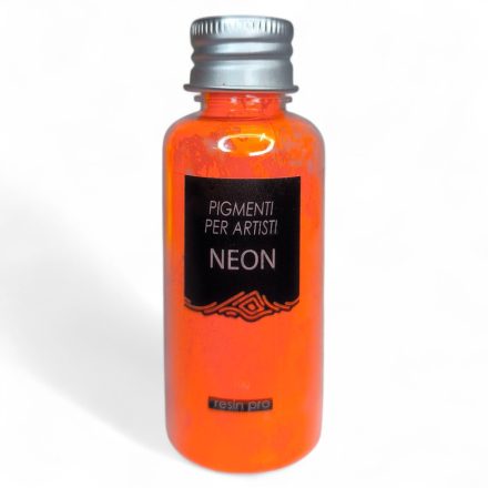 NEON NARANCS - MICA SZÍNEZŐ PIGMENT POR 10G - RESIN PRO