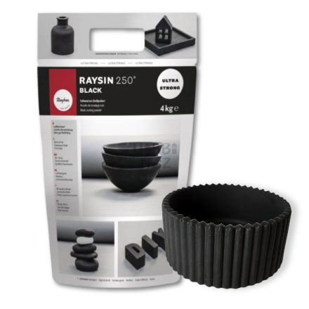 RAYSIN 250 FEKETE ÖNTŐPOR - 4KG