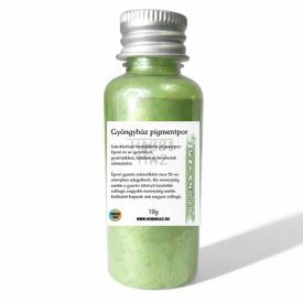   MENTAZÖLD GYÖNGYHÁZ FÉNYŰ MICA SZÍNEZŐ PIGMENTPOR - 10G