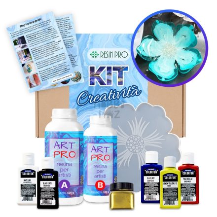 EPOXI GYANTA TÁL KÉSZÍTŐ KEZDŐCSOMAG SZETT, KÉSZLET - RESIN PRO